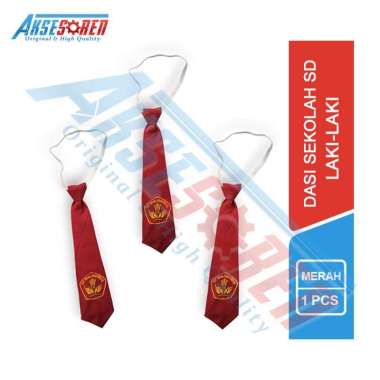 Aksesoren Dasi Sekolah SD [1 Pcs] / Perlengkapan Atribut Seragam Sekolah Anak Perempuan Laki-laki / 