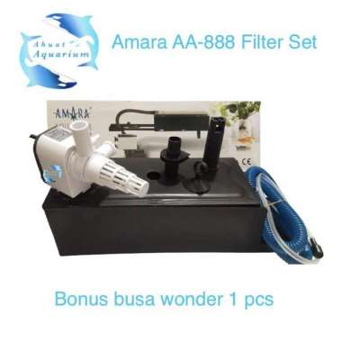 MESIN POMPA AIR SET FILTER AMARA AA-888 AQUARIUM