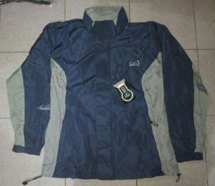 Jaket Sioux Biru Navy+Cream Waterproof Malang