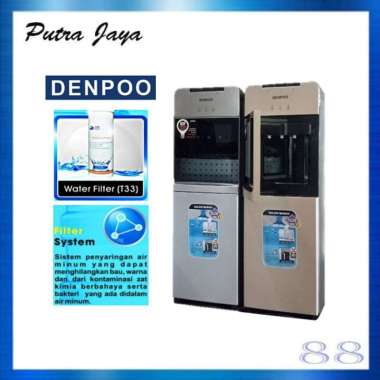 Dispenser Galon Bawah Low Watt Denpoo Aquazone Filter DDB 59 / DDB59