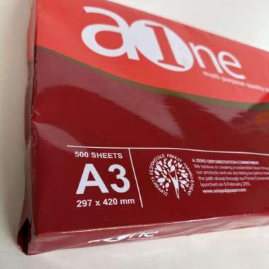 kertas hvs A3 70 gram a-One