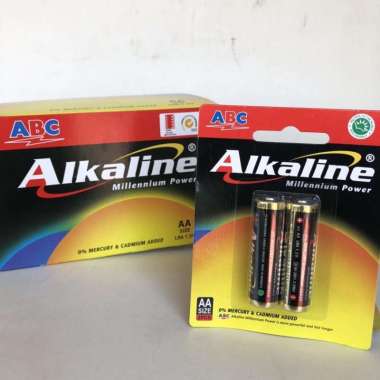 baterai ABC ALKALINE AA (dua butir)