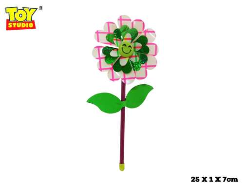 Mainan Tradisional DIY Kincir Angin Sunflower Mainan Edukasi Untuk Anak Hijau