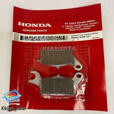 KAMPAS REM DISPED DEPAN KVB ORIGINAL AHM HONDA VARIO BEAT SPACY