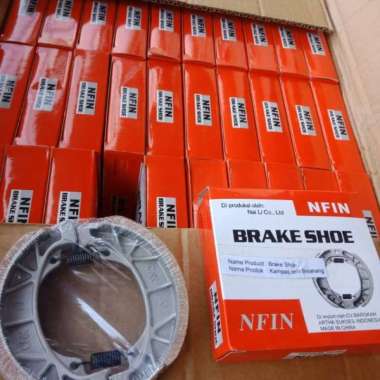 KAMPAS REM CAKRAM MOTOR KAIN REM BELAKANG SUPRA GRAND / KAMPAS REM BELAKANG TROMOL MOTOR BRAKE SHOE 
