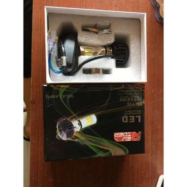 BOLA LAMPU DEPAN MOTOR LED KIPAS 6 MATA PALING TERANG VIXION BEAT VARIO NMAX SUPRA BEBEK MATIC MIO