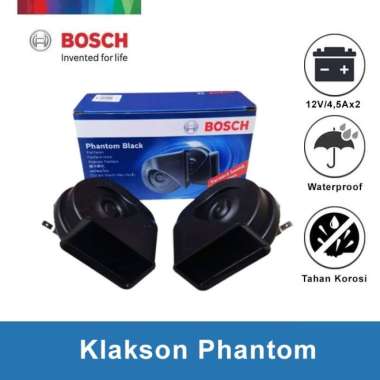 Klakson Keong Bosch Phantom Black Fanfare Original