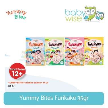 Yummy Bites Furikake 35gr - Toping Rumput Laut Salmon