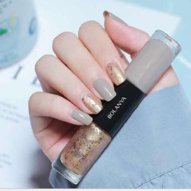 2In1 Kutek Korea NON Peel Off Tidak Bisa Dikupas Bolanya A2