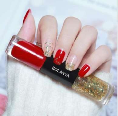 2In1 Kutek Korea NON Peel Off Tidak Bisa Dikupas Bolanya A10