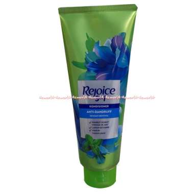 Rejoice Conditioner 150ml Anti Ketombe 3-In-1 Dengan Menthol Anti Dandruff Conditioner Mdoel Tube