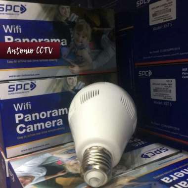 IP CAMERA BOLA LAMPU 5MP 360 DERAJAT