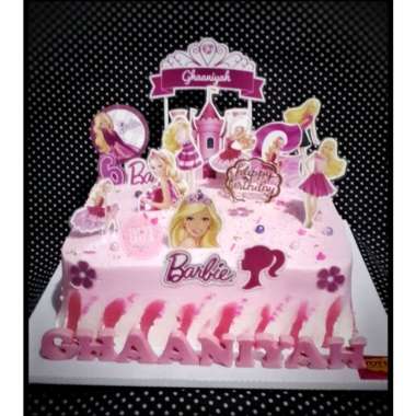 Kue ulang tahun 2 karakter / Kue Enak BLACKFOREST Birthday Cake Kue Ulang Tahun selamat hari guru kue Ultah (22cm )