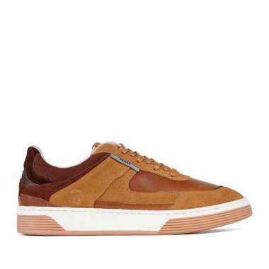 MIVASOL Prabu x NTL - Orang Utan Sepatu Sneakers Pria - Coklat 44