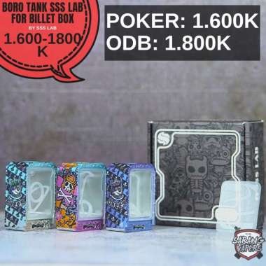 BORO TANK SSS LAB FOR BILLET BOX POKER 1