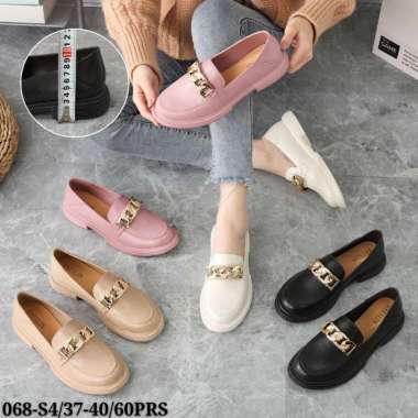 Sandal Breslin Wanita Jelly Wedges Import Breslin Slip On Hak Rendah 068-S4 37 Hitam