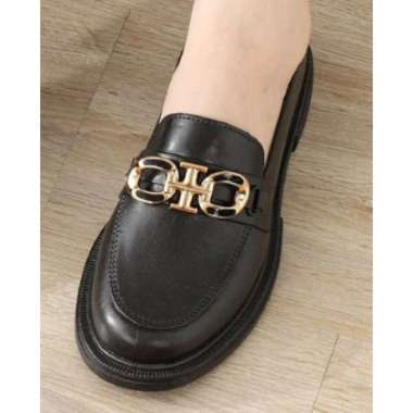 Sandal Breslin Wanita Jelly Wedges Import Breslin Slip On Hak Rendah 068-S4 39 Hitam
