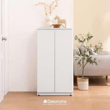 Dekoruma KAZE Lemari Sepatu Kayu Tertutup / Rak Sepatu / Shoe Cabinet