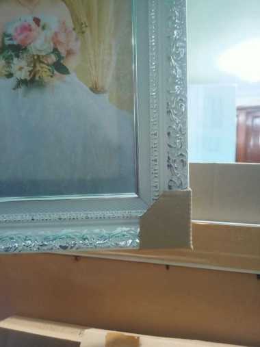 Paket Cetak Foto Kanvas 40x60 cm + Bingkai Ukir dan Minimalis Putih Silver