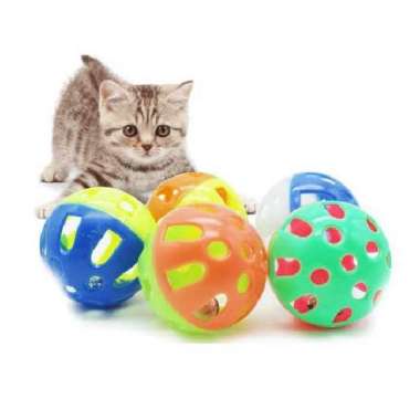 Bola Kucing Mainan Kucing Bola Kerincing Mainan Anak Kucing