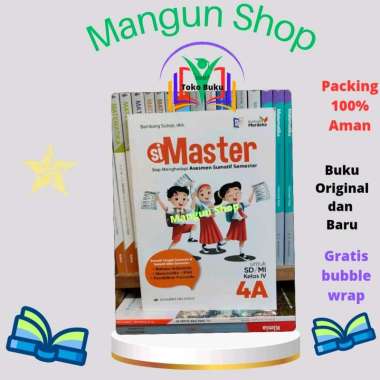 Buku SiMaster 4A Kelas 4 SD/Mi Kurikulum Merdeka
