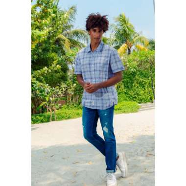 Little X∙eight Dad Bryce Shirt - Kemeja Lengan Pendek Pria (Man) L