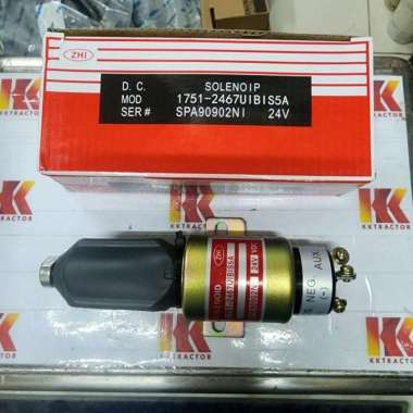 solenoid engine stop pc75 stop engine pc75 komatsu