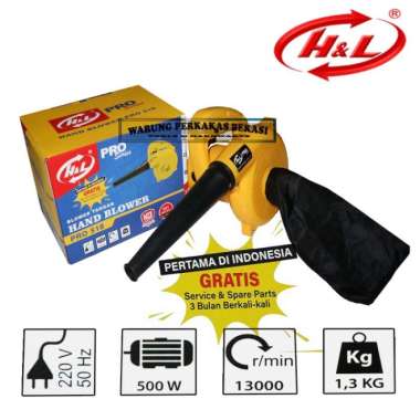 H&L PRO-518 BLOWER TANGAN HAND BLOWER KIPAS TIUP SEDOT DEBU