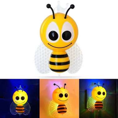 Lampu Tidur Malam LED Hias Lebah Kupu Kupu 1050 RANDOM