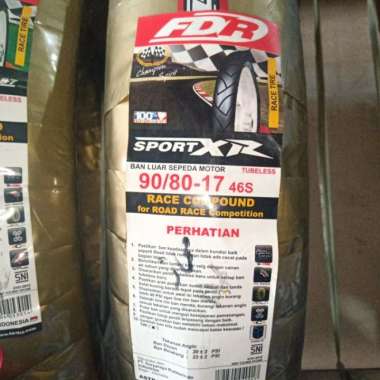 Ban Racing 17 FDR Sport XR 90/80-17 Tubeless Soft Compound