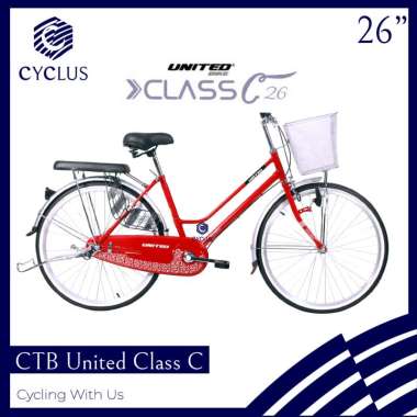 Sepeda Keranjang Dewasa CTB Keranjang United Class C 26 Inch Anak Dewasa