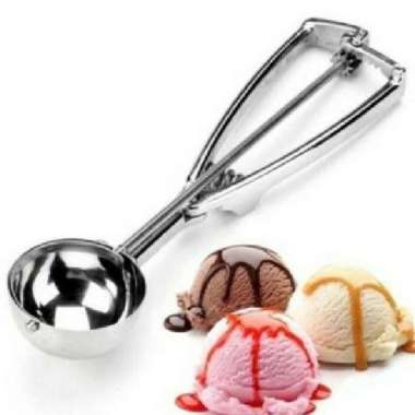 Scoop Ice Cream Sendok Es Krim Stainless Ice Cream Scoop Yogurt Scoop Kecil