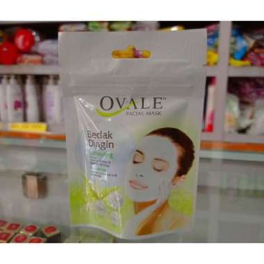 Ovale Bedak Dingin Hijau