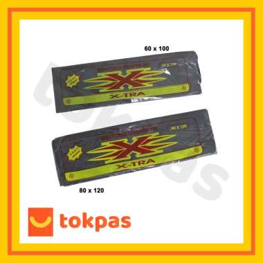 Kantong Kresek Sampah PREMIUM Tebal 60 x 100 cm dan 80 x 120 cm 80 x 120 cm