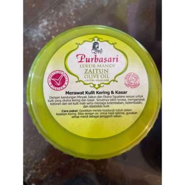 Purbasari Lulur Mandi BESAR 235g Zaitun 200 gr besar