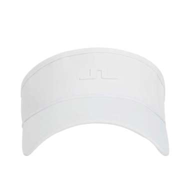 J.Lindeberg Yaden Visor 3D Logo Rubber White White