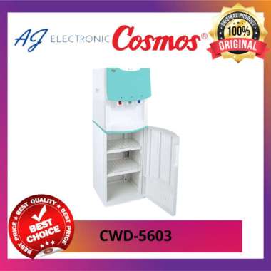 Dispenser Cosmos CWD-5603 / CWD5603 , Dispenser galon atas 3 kran Multicolor
