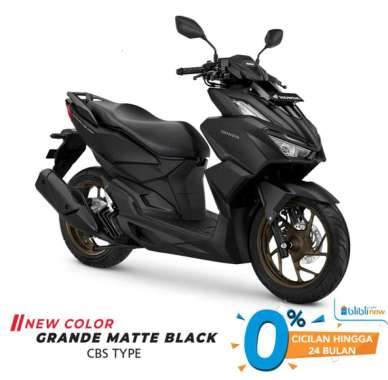 All New Honda Vario 160 CBS SP Sepeda Motor Matte Black Palembang