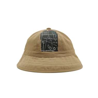 3Second x BASQUIAT Bucket Hat Math Cream 030823 Cream