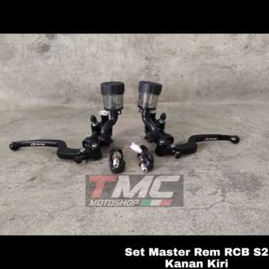 Paket Master rem RCB S2 Radial 14mm Kanan Kiri PCX150 Nmax Xmax ADV150 Multicolor