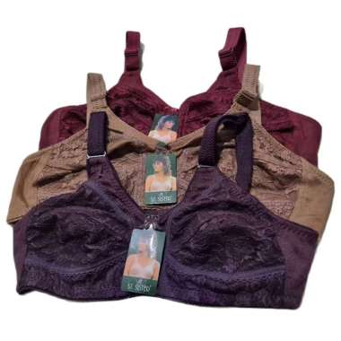 (1pc) BH bra wanita perempuan merk Yester / Eister / Sister // BH sister kaos brukat tapa kawat tanp