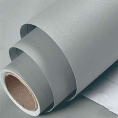 WALLPAPER STIKER DINDING POLOS ABU ABU ELEGAN,,45CM×10METER,,