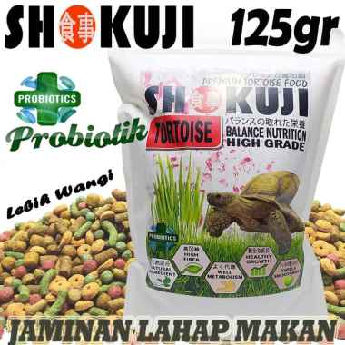 125GR SHOKUJI MAKANAN BABY KURA DARAT BITES PELLETS SMALL SULCATA PELET PAKAN TORTOISE FOOD TORTO KU