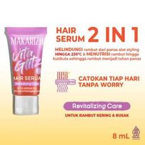 Makarizo VITAGLITZ Hair Serum REVITALIZING CARE - Serum Rambut Tube 8 mL