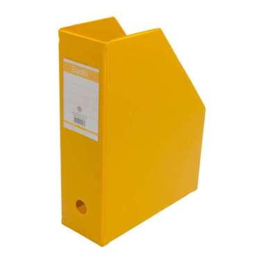 Bantex Magazine File F4/Folio (Box File) 10cm - 4011 Yellow
