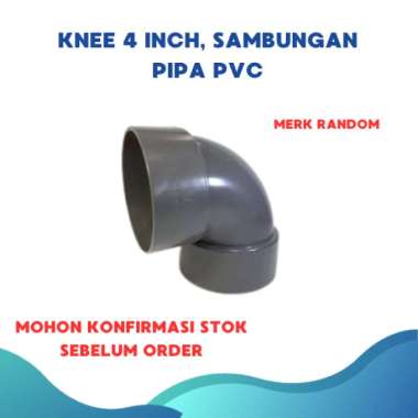 Knee Pipa , Knee Elbow / L pipa PVC 4 INCH
