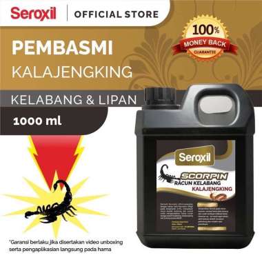 (Isi Ulang) Pembasmi Racun Kalajengking, Kelabang dan Lipan 1 Liter