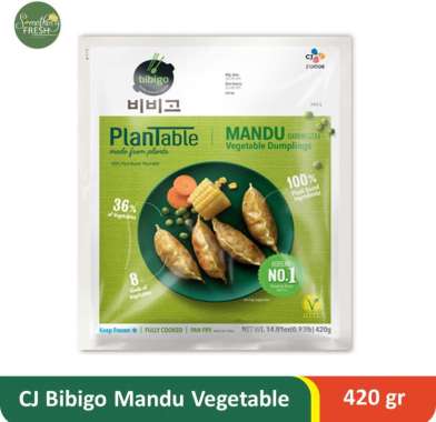 CJ Bibigo Mandu Dumpling Vegetable 420gr