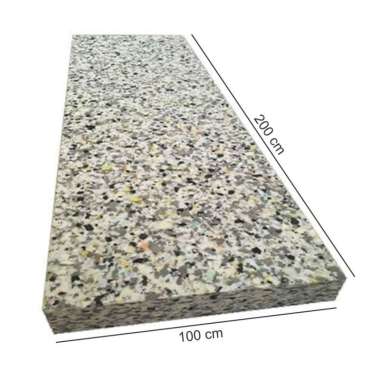 Busa Rebonded D50 / Rebonded Foam - Matras, Peredam Suara, Olahraga - 100x200x10 cm 100*200*4