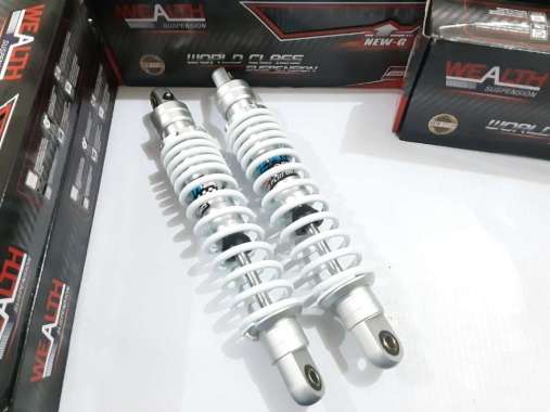 SHOCKBREAKER SHOCK BELAKANG SUPRA KHARISMA SMASH 340 MM MERK WEALTH Z SERIES